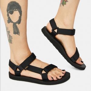 Teva Black Original Universe Sandals